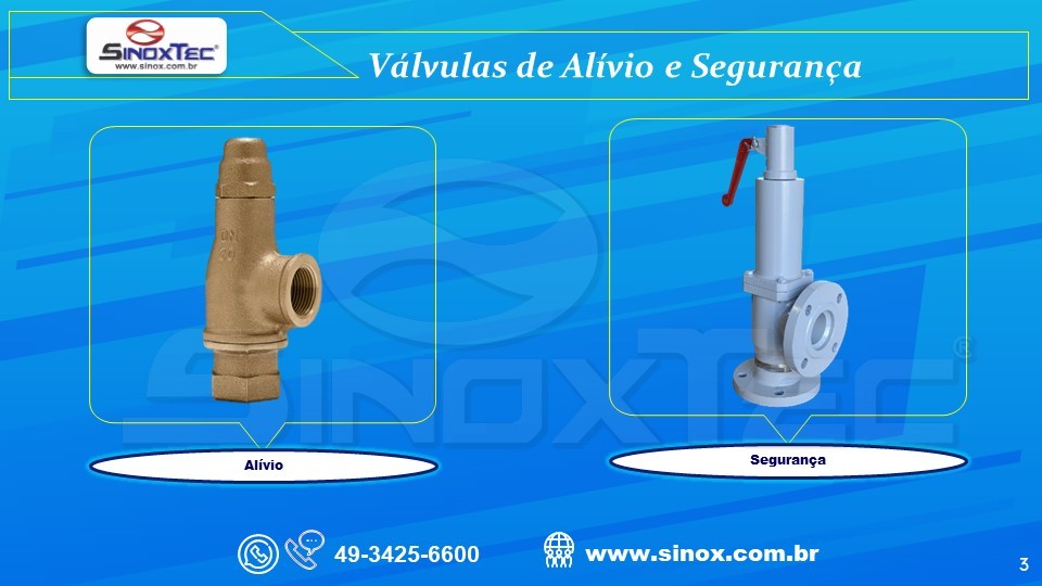 V Lvulas De Al Vio E Seguran A Sinox Sinoxtec Distribuidora De