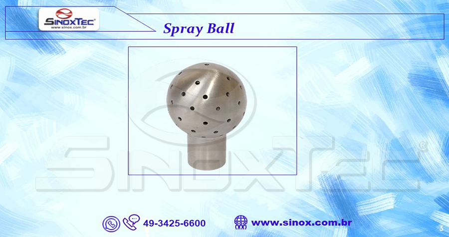 Spray Ball Sinox Sinoxtec Distribuidora De V Lvulas E Conex Es