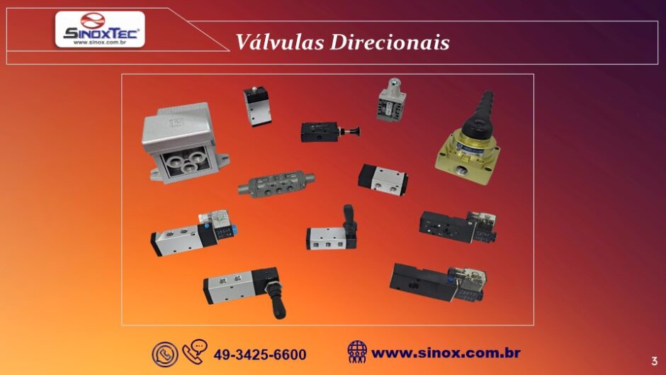 Válvulas Direcionais Sinox