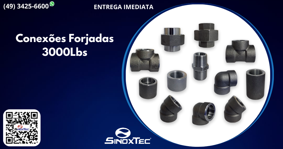 Conexões Forjadas 3000Lbs sinox